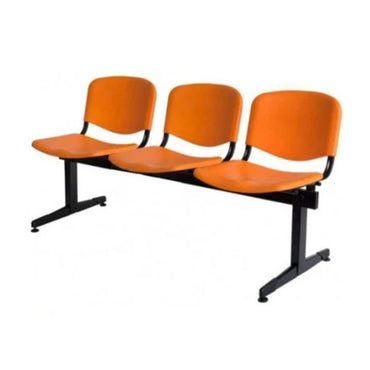 Banqueta De Espera Nova Iso Polipropileno De 2 a 6 cuerpos