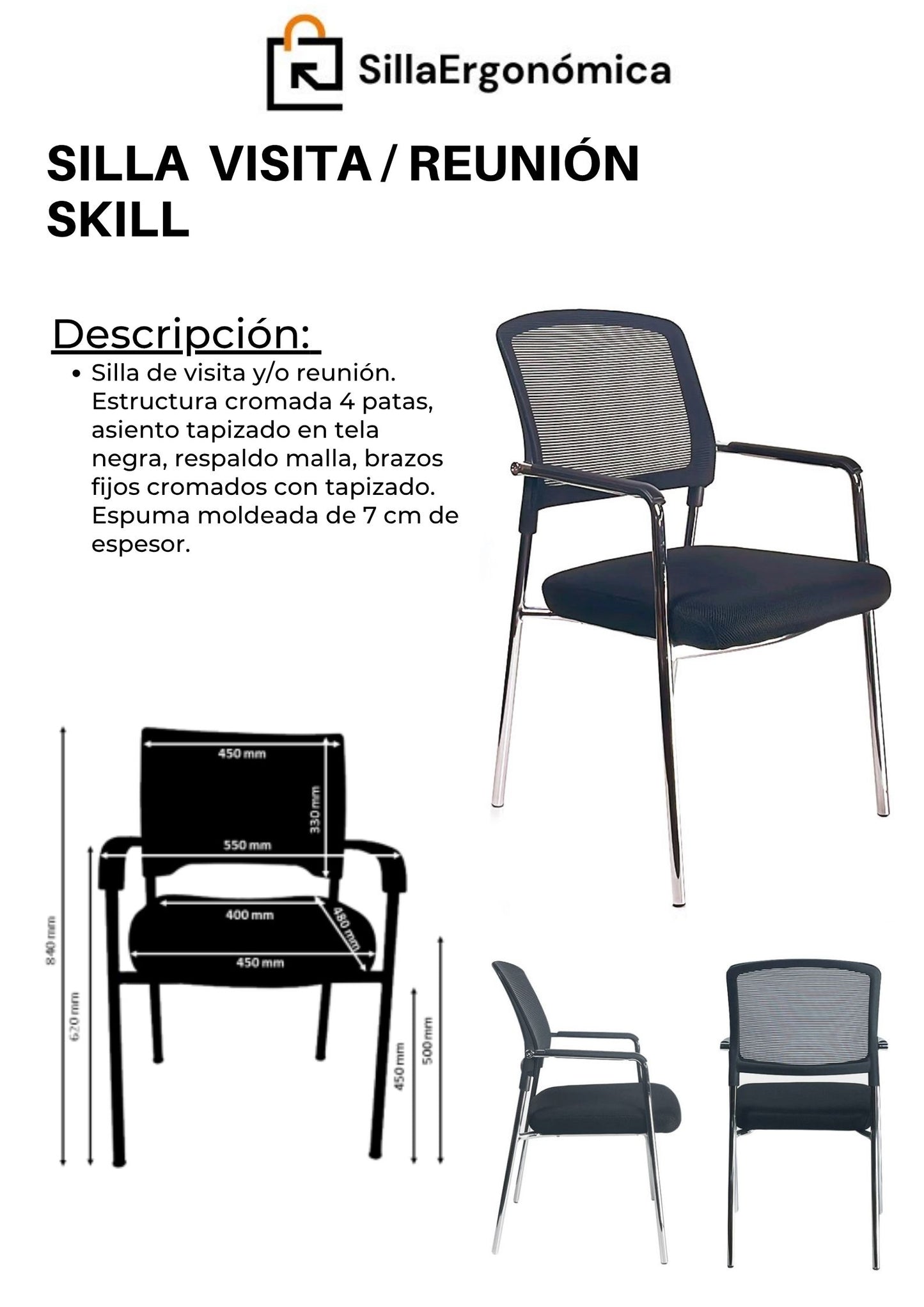 Silla Visita Reunión Skill