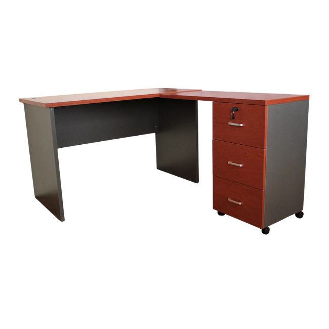 Escritorio en L 120x140