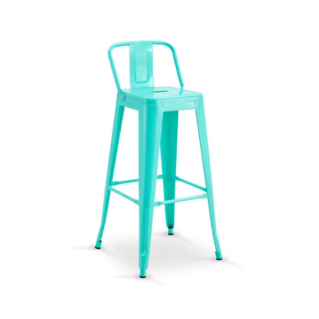 Taburete Tolix Respaldo