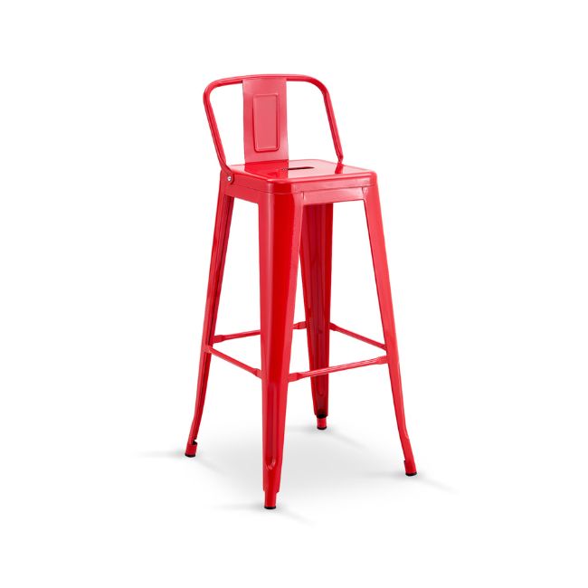 Taburete Tolix Respaldo