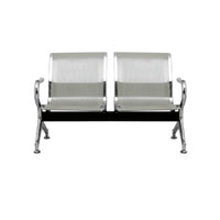 Banqueta De Espera Metálica 2 Cuerpos Delux