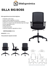 Silla Ejecutiva De Escritorio Big Boss