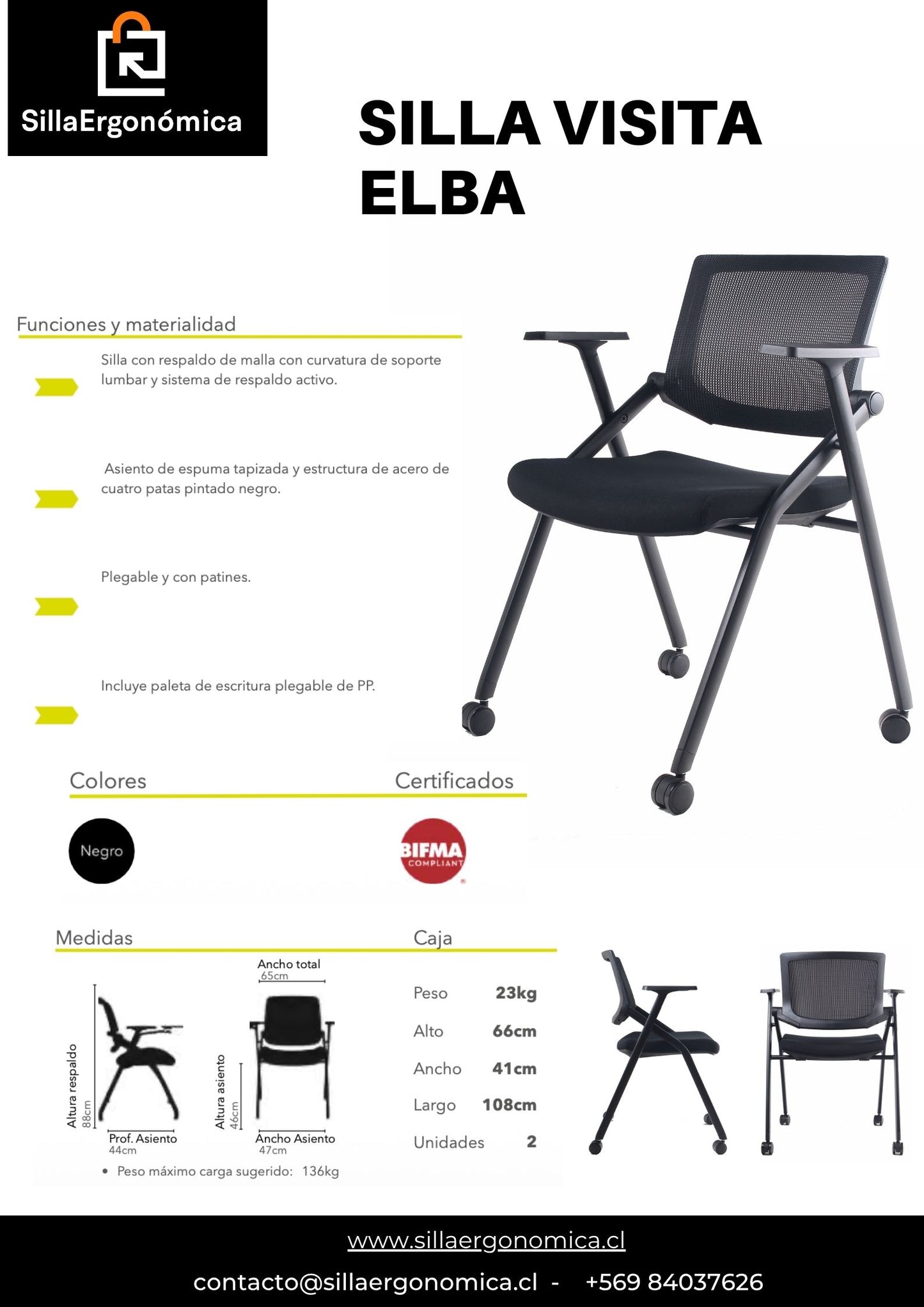 Silla Universitaria Elba