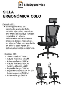 Silla De Escritorio Oslo