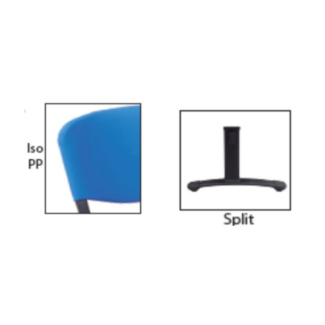 BANQUETA NOVA ISO 2 CUERPOS PATA SPLIT