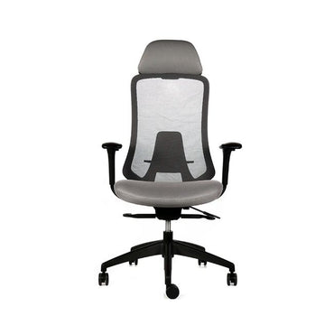 Silla Ejecutiva De Escritorio Allegra Malla Gris