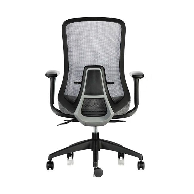 Silla Ejecutiva De Escritorio Allegra Malla Gris